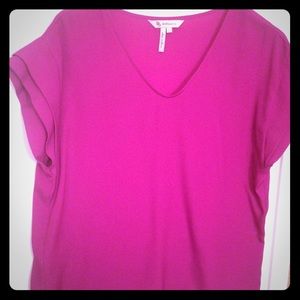 BCBG Generation fuchsia blouse